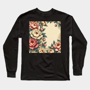 Peonies Long Sleeve T-Shirt